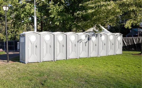 our special event portable restrooms come in a variety of options, including luxury trailers, standard porta potties, and ada-accessible units